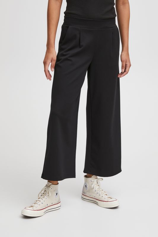 Kate Sus Wide Pant Cropped (svart)