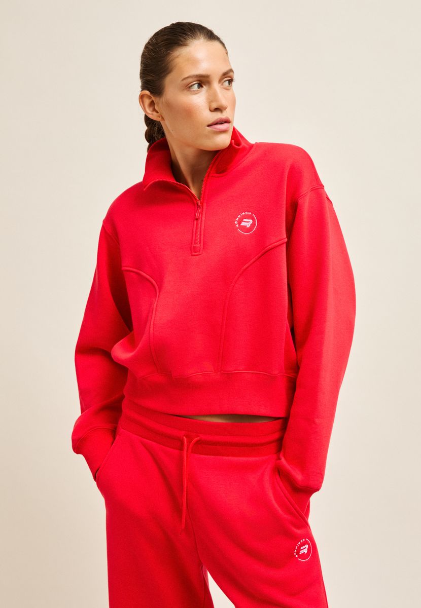 Soft Sweat Half Zip