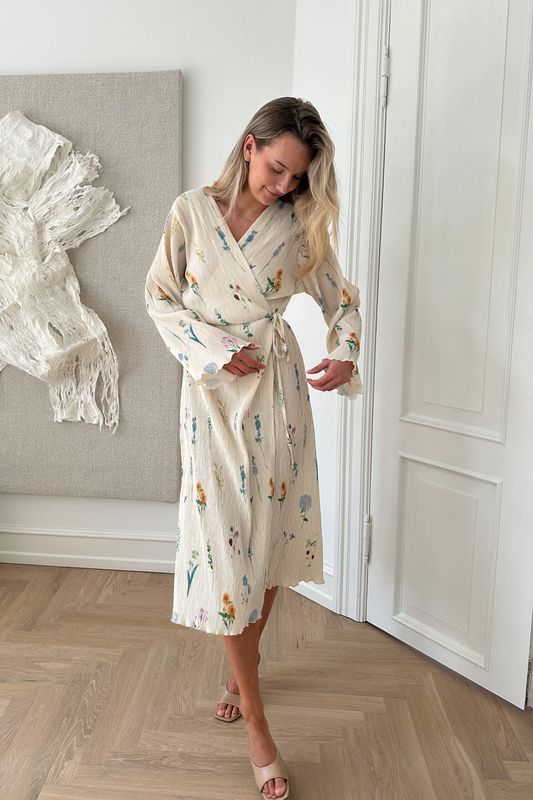 Ofelia Long Wrap Dress