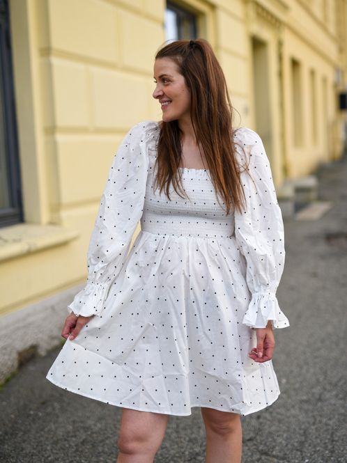 Hovedbilde Balloon Sleeve Smocked Dress
